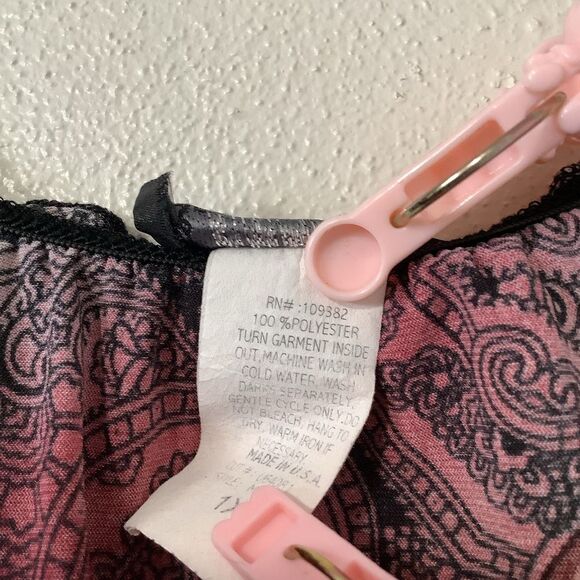 Judith Y2K Whimsigoth Witchy Fairy Grunge Paisley Milkmaid Blouse 1X - Picture 7 of 12